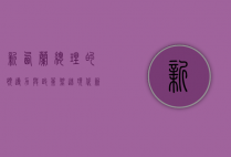 新西兰总理的领导力与政策，塑造现代新西兰的愿景