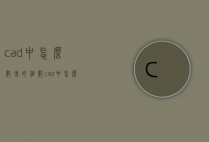 cad中怎么数块的个数（cad中怎么看块的个数）