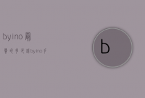 byino最贵的多少钱（byino手表价格）