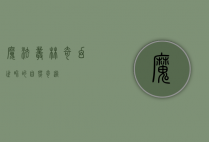 魔法丛林，奇幻世界的自然奇迹