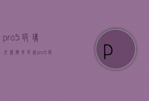 pro5玻璃外屏换多少钱（pro5玻璃外屏换多少钱）