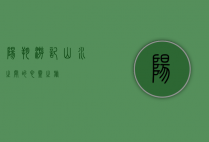 阳朔游记，山水之间的心灵之旅