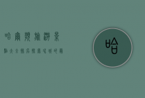 哈尔滨旅游景点大全排名，探索冰城的最佳去处