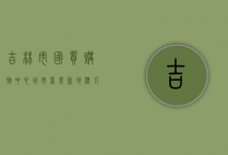 吉林市国贸购物中心，城市商业新地标，引领消费新风尚