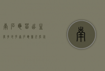 南石龟苗出生有多少克（南石龟几斤左右可以繁殖）
