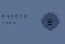 自由行，探索世界的无限可能