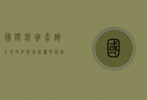 国际航班查询全攻略，如何高效获取航班信息与旅行准备