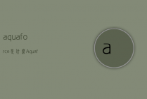 aquaforce是什么（Aquaforce）