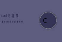 cad是什么意思（cad是什么意思的缩写）