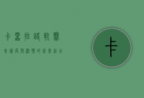 卡雷拉路轨赛车，速度与激情的完美结合