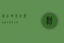 粉红胡椒什么味道的简单介绍