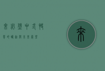 来必堡，中式快餐的崛起与未来展望