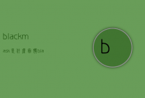 blackmask是什么面膜（blackgoldmask面膜）