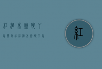 红酒木塞碎了怎么取出（红酒木塞碎了怎么取出妙招）