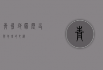 青州地图，历史与地理的交织