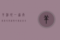 羊杂碎，一道承载历史与温情的传统美食