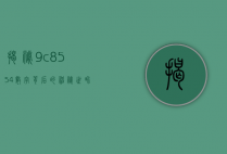 揭秘9c8554，数字背后的神秘世界