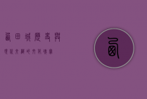 西田城，历史与现代交织的文化瑰宝