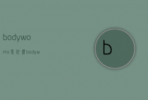 bodyworks是什么（bodyworks是什么牌子）