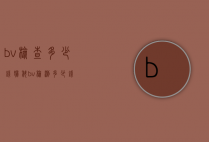 bv检查多少钱（妇科bv检测多少钱）