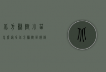 北方栾树小苗怎么过冬（北方栾树苗价格）