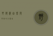 野狼谷，自然与野性的交响曲