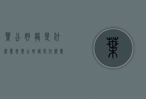 叶公好龙是什么意思（叶公好龙是什么意思看看他的视频）