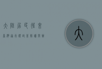 大陆居民往来台湾通行证，政策解读与办理指南