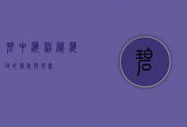 碧中海，神秘海域的传说与现实
