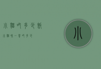 小猫吃多少饭（小猫咪一餐吃多少）