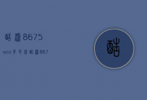 酷派8675woo多少钱（酷派8675a多少钱）