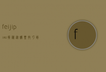 feijipiao揭秘，从购票技巧到旅行体验的全方位指南