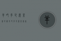 羊吃多少尿素会中毒（羊吃多少尿素会死亡）