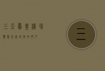 三亚凤凰机场，热带天堂的空中门户