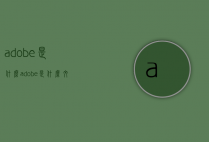 adobe是什么（adobe是什么文件夹）