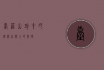 台蘑，山珍中的瑰宝，舌尖上的美味