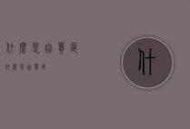 什么是自贸区（什么是自贸区?）