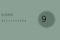9c8868，数字背后的色彩密码与无限可能