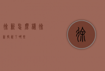 徐新怎么样（徐新投资了哪些）