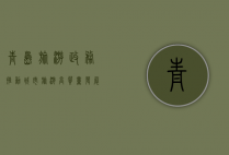 青岛旅游政务，推动城市旅游高质量发展的新引擎