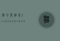 猫叫声驱鼠，20分钟有效时长的科学解析与实践应用