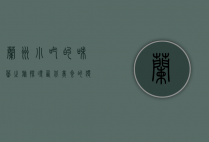 兰州小吃的味蕾之旅，探寻西北美食的独特魅力