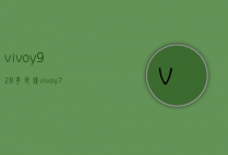 vivoy928多少钱（vivoy79手机价格多少）