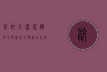 杭州九堡客运中心时刻表全解析，出行必备指南