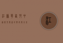 江苏华西村，中国农村发展的典范与未来展望