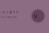 v笑手机多少钱（v笑的视频去哪买）