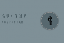 和记小菜，传承与创新中的美食艺术