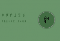 如何把土豆切成薄片（如何把土豆切成薄片图片）
