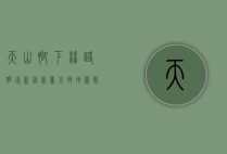 天山脚下，丝路明珠—新疆乌鲁木齐地图解读