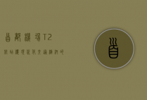 首都机场T2航站楼，现代化交通枢纽的演变与未来展望
